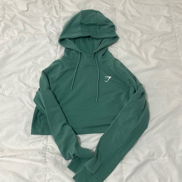 Gymshark Crop Hoodie - Picture 1 of 4